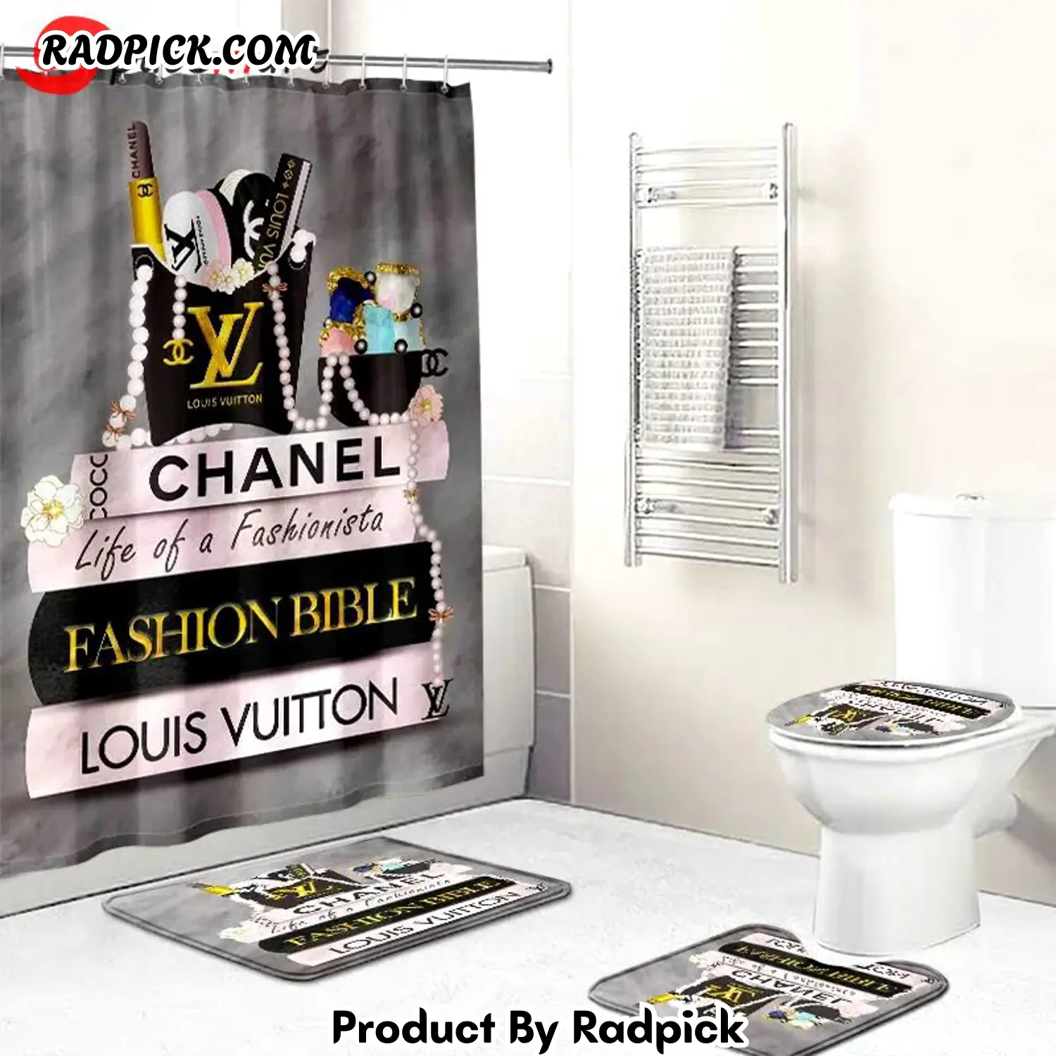 Chanel louis vuitton fashion bathroom set hot luxury shower curtain bath rug mat home decor 328 bathroom accessory sets rp3871182.png